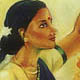 Utsav. oil on canvas