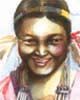 watercolor & pencil drawing - Naga woman